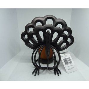 Yankee Candle | THANKSGIVING Metal TURKEY Votive Holder | Bronze Tone 2017